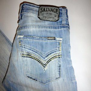 BKE Buckle Men Salvage HAVOC Slim Straight Jean 29
